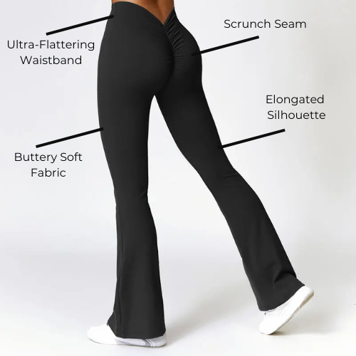 PeachFit Signature Peach Sculpting Flare Leggings